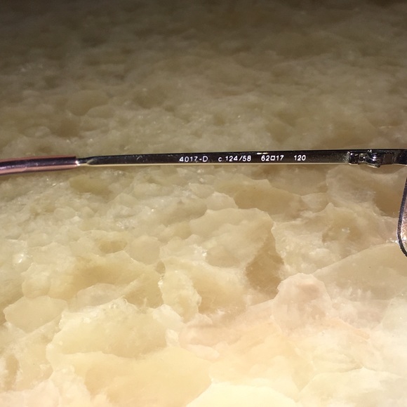 ❌SOLD❌ CHANEL pink rimless CC sunglasses 4017-D - Picture 7 of 8